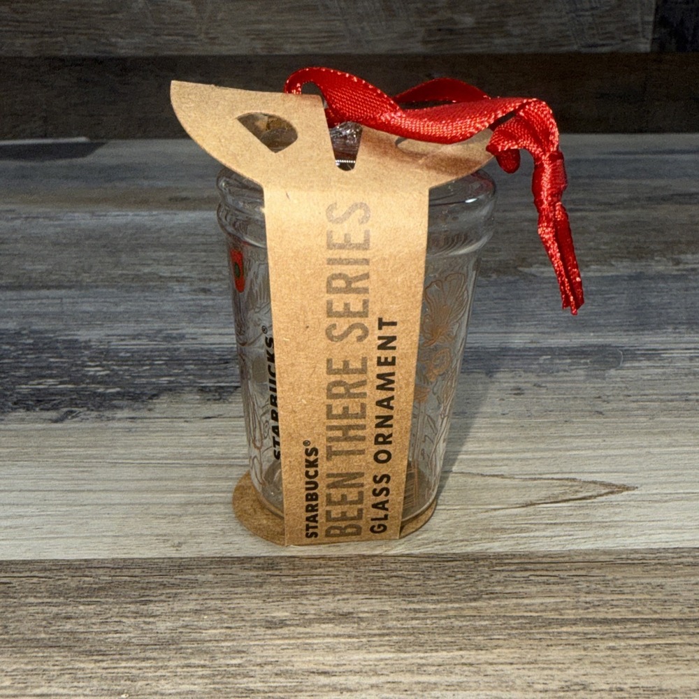 Starbucks Tennessee BEEN THERE SERIES Glass Holiday Ornament